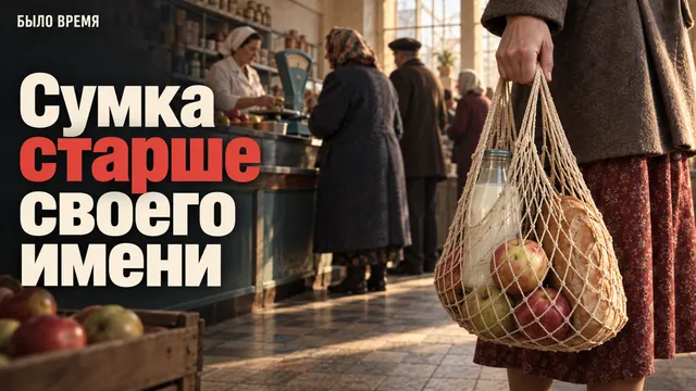 Откуда взялось слово «авоська» — и почему сама сумка гораздо старше него
