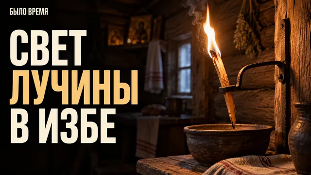 Почему лучина была главным источником света в избе и чем за это платили