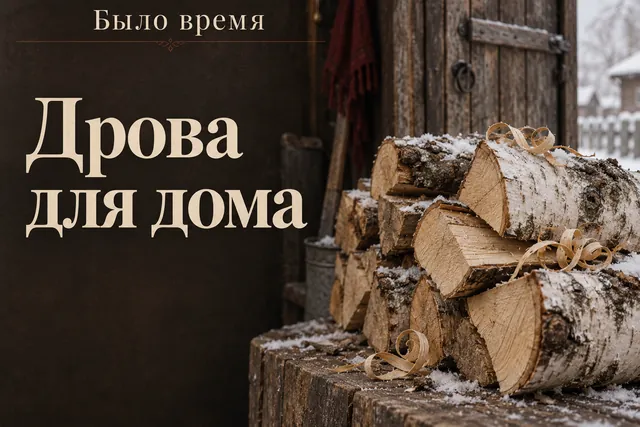 Как жильцы дореволюционных домов договаривались о поставке дров и где их хранили?