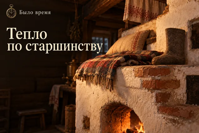 Почему тепло печи делили по старшинству: кому в избе доставались лежанка и полати