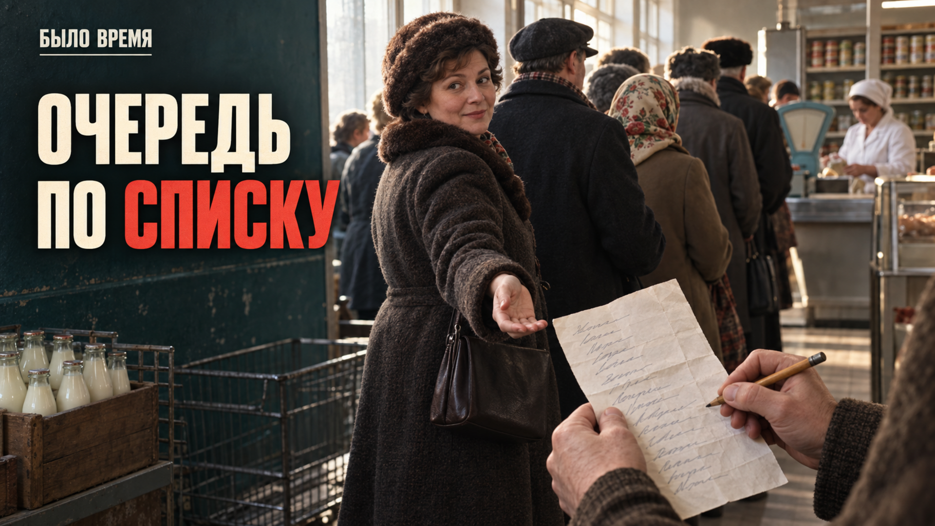 Почему в СССР в очередях вели списки и как передавали место без скандала