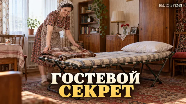Почему раскладушка была в каждом доме: как выкручивались с гостями в СССР