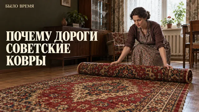 Почему советские ковры снова стоят дорого — и за что в них платят на самом деле