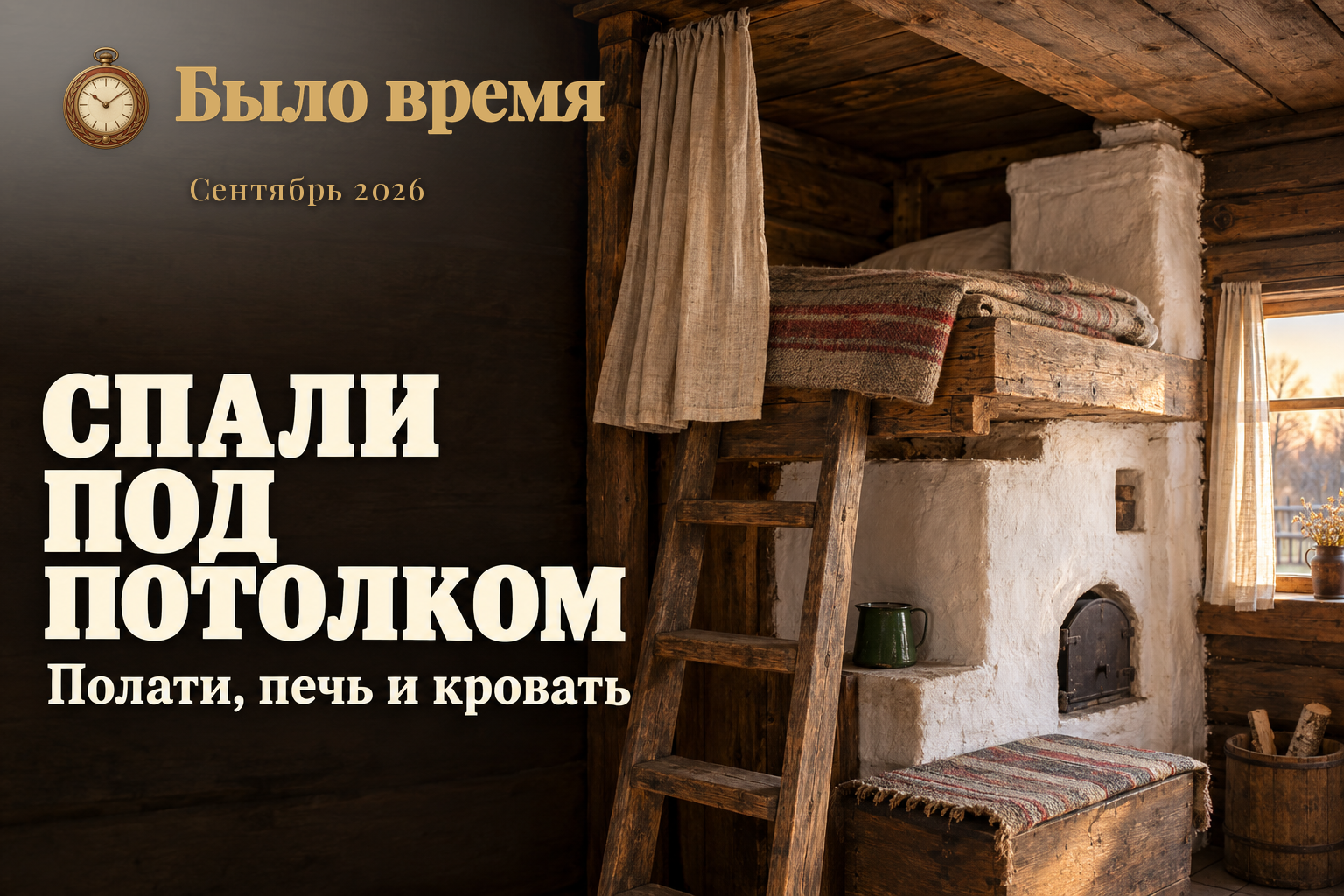 Почему в русских избах спали на полатях, а кровать долго считалась роскошью