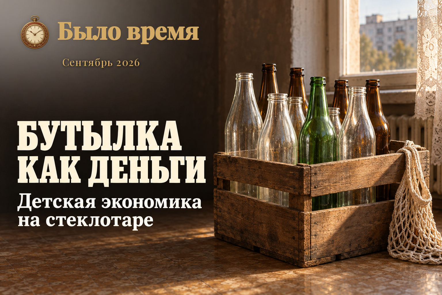 Почему советские школьники охотились за бутылками и сколько на этом зарабатывали