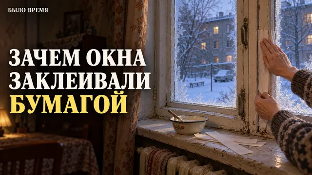 Почему советские окна заклеивали бумагой на зиму — и что из этого стоит взять сегодня