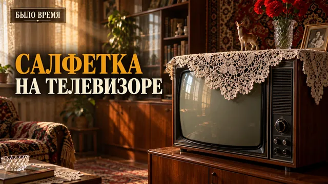 Почему советские телевизоры накрывали салфеткой: не просто пыль