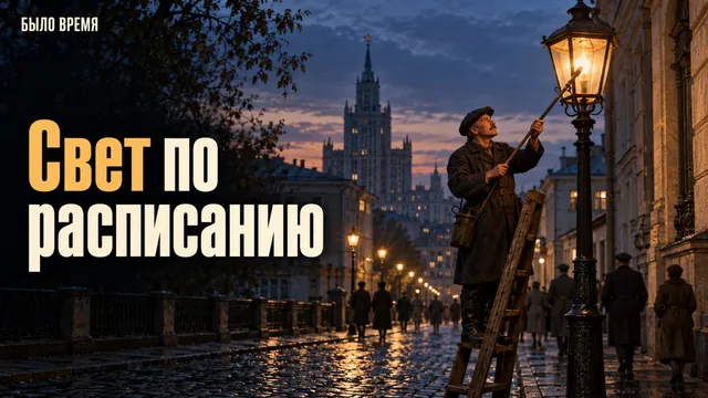 Фонарщик обходил город каждый вечер с лестницей и фитилём — и это была уважаемая государственная должность